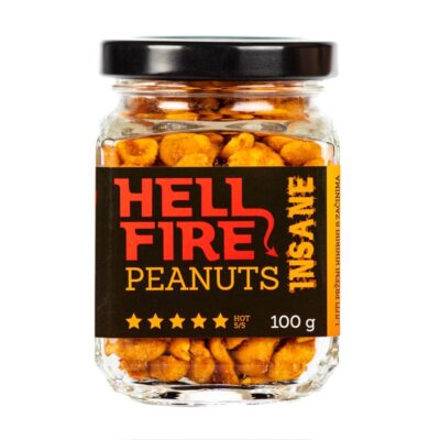 Hellfire Peanuts Insane ljuti kikiriki 100g 7