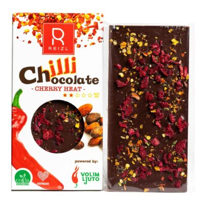 Reizel Chilli Chocolate - Cherry Heat ljuta čokolada 70g