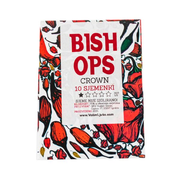 Bishops Crown - Sjemenke chili papričica 4