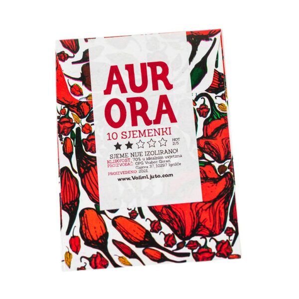 Aurora - Sjemenke chili papričica 2