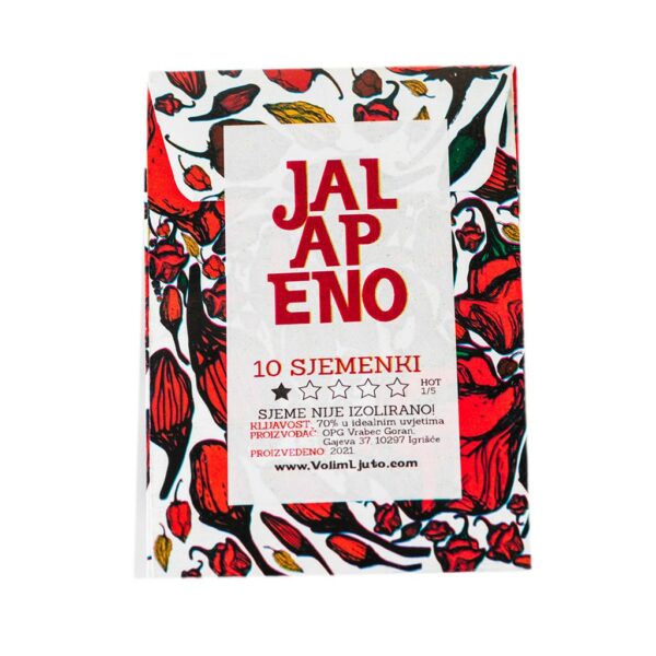 Jalapeno - Sjemenke chili papričica 4