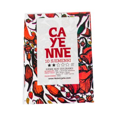 Cayenne - Sjemenke chili papričica 5