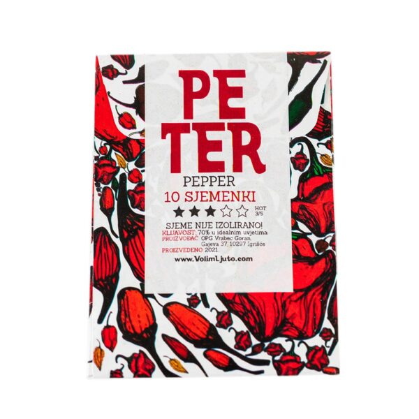 Peter Pepper - Sjemenke chili papričica 3