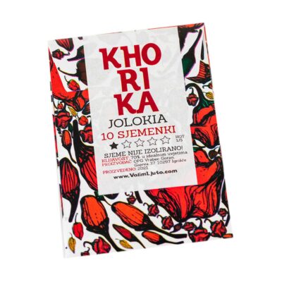 Khorika Jolokia - Sjemenke chili papričica 5