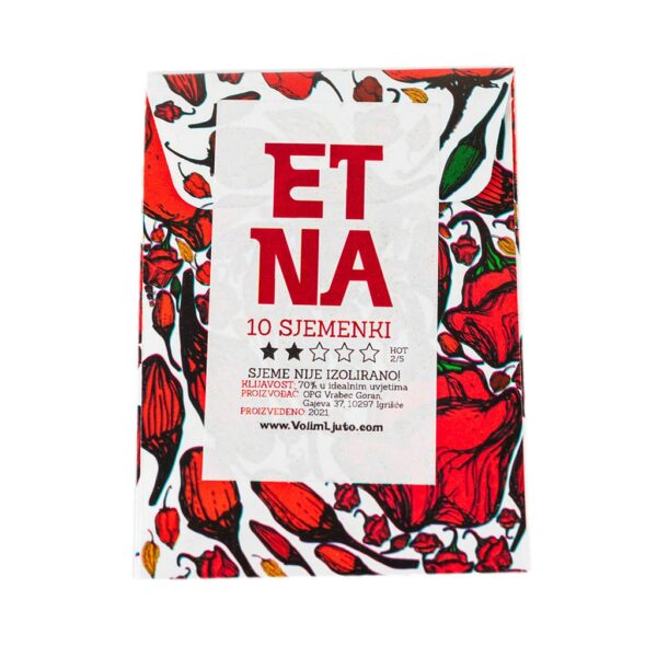 Etna - Sjemenke chili papričica 3