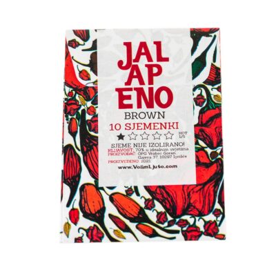 Jalapeno Brown - Sjemenke chili papričica 6