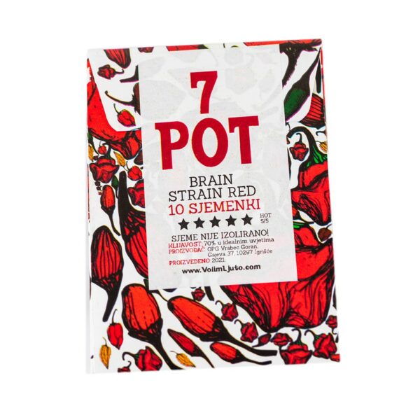 7 Pot Brain Strain Red - Sjemenke chili papričica