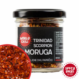 Trinidad Scorpion sušene mrvljene chili papričice 30g