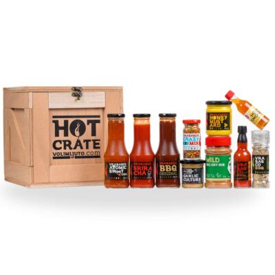 Hot Chef Hot Crate - poklon paket u drvenoj kutiji