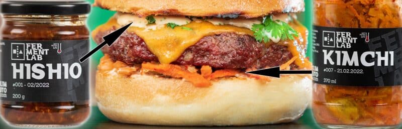 Pobjednički burger Zagreb Burger Festivala Kimchi KardAsian - recept 1