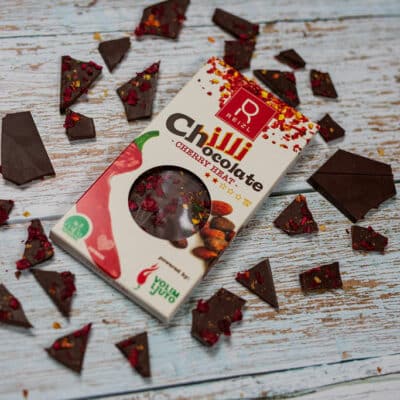 Vrsna Chilli Chocolate - Cherry Heat ljuta čokolada 70g 2
