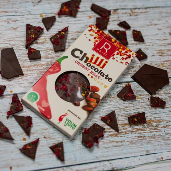 Vrsna Chilli Chocolate - Cherry Heat ljuta čokolada 70g 1