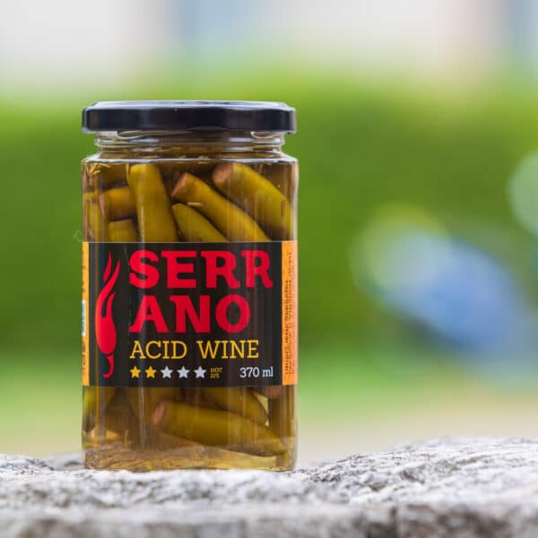 Serrano Acid Wine ukiseljene papričice 370ml 4