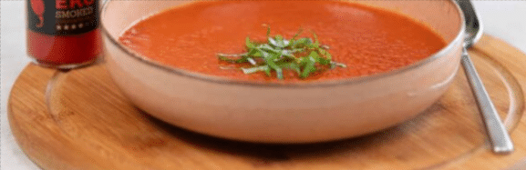 Juha od pečenih paprika
