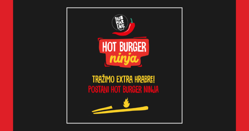 Hot Burger Ninja Contest @ Submarine Burger 16.11.2023. 2
