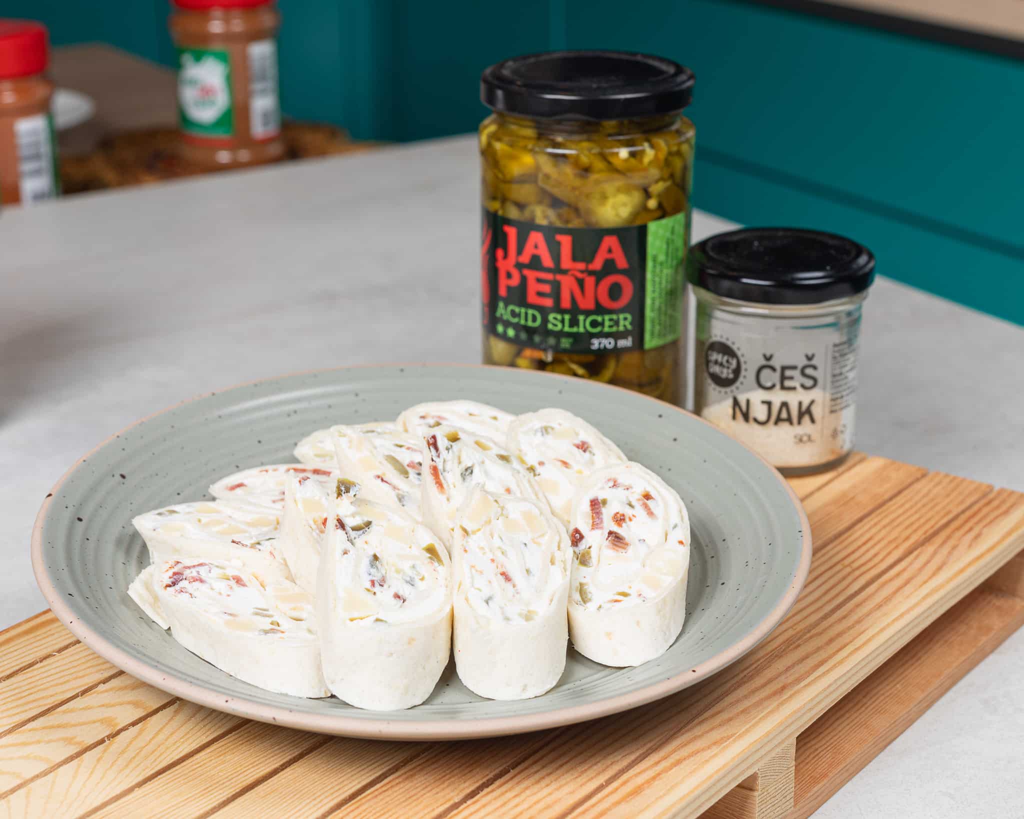Jalapeno pinwheels - recept 1
