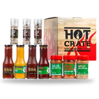 BBQ Master Hot Crate - poklon paket u brandiranoj kartonskoj kutiji
