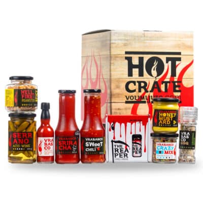 Meet The Heat Hot Crate - poklon paket u brandiranoj kartonskoj kutiji