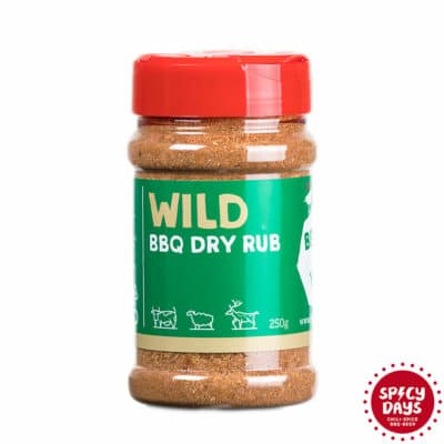 Wild BBQ Dry rub mješavina začina za roštilj 250g