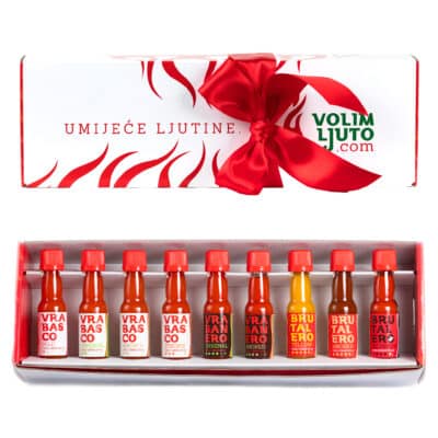 Umijeće ljutine poklon paket ljutih umaka