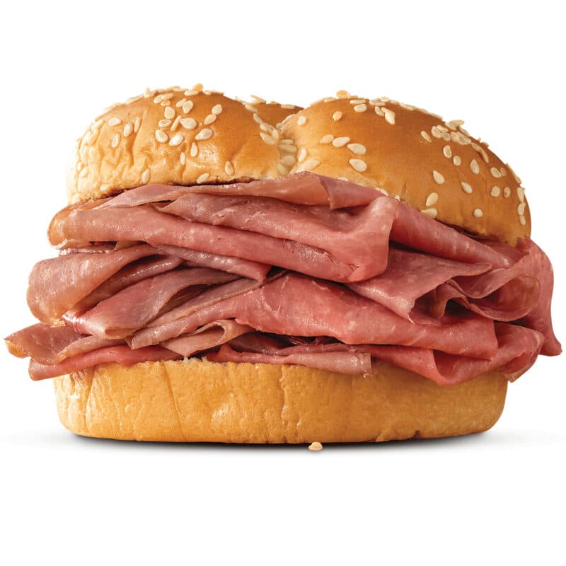 Arby's Classic Roast Beef Sandwich - slika s reklame