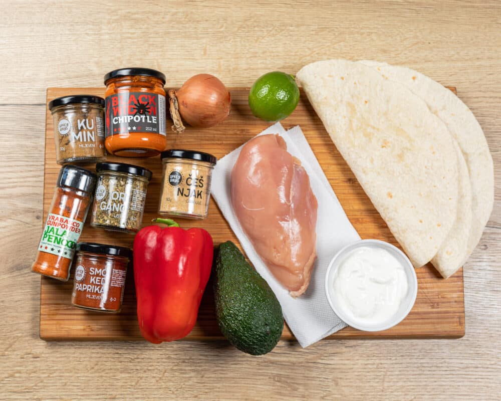 Chicken Fajitas - VolimLjuto.com