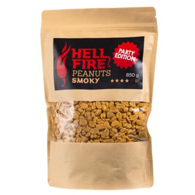 Gurmansko putovanje kroz svijet rijetkih ljutih paprika 53 Hellfire Peanuts Smoky Party edition ljuti kikiriki 850g