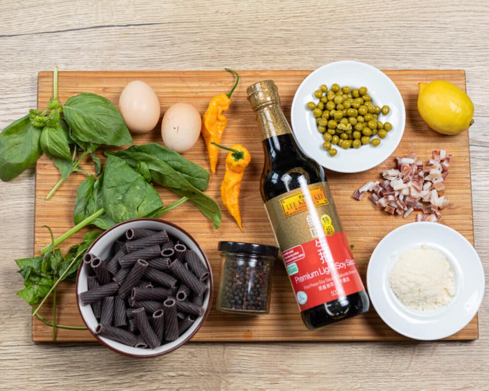 Brza tjestenina s graškom 2