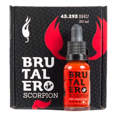 Wings of Glory - pojedi najljuća krilca u Barbeerianu! 2 Brutalero Scorpion ljuti umak u poklon pakiranju 20 ml