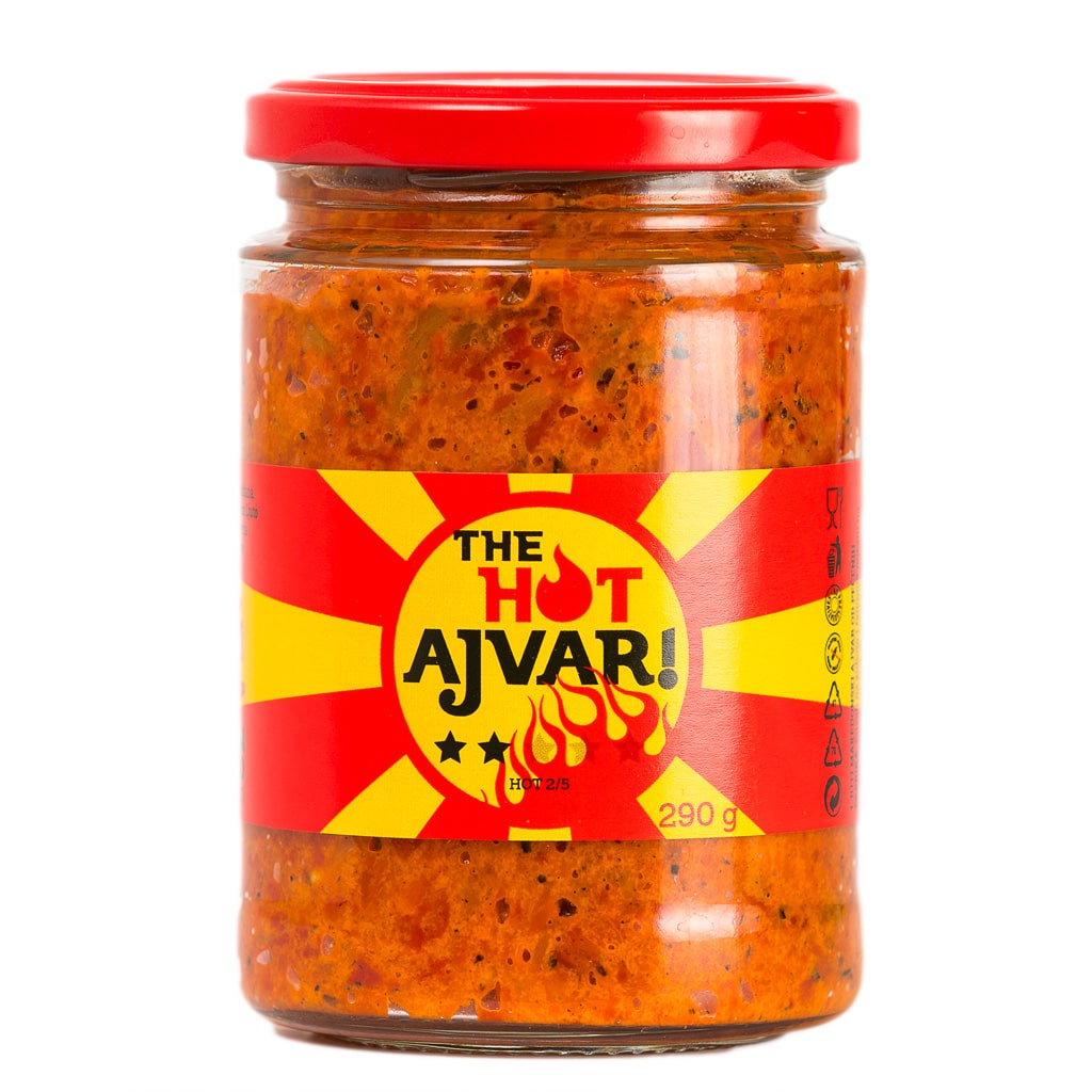 The Hot Ajvar - makedonski ljuti pečeni ajvar 290g 3 The Hot Ajvar 290g