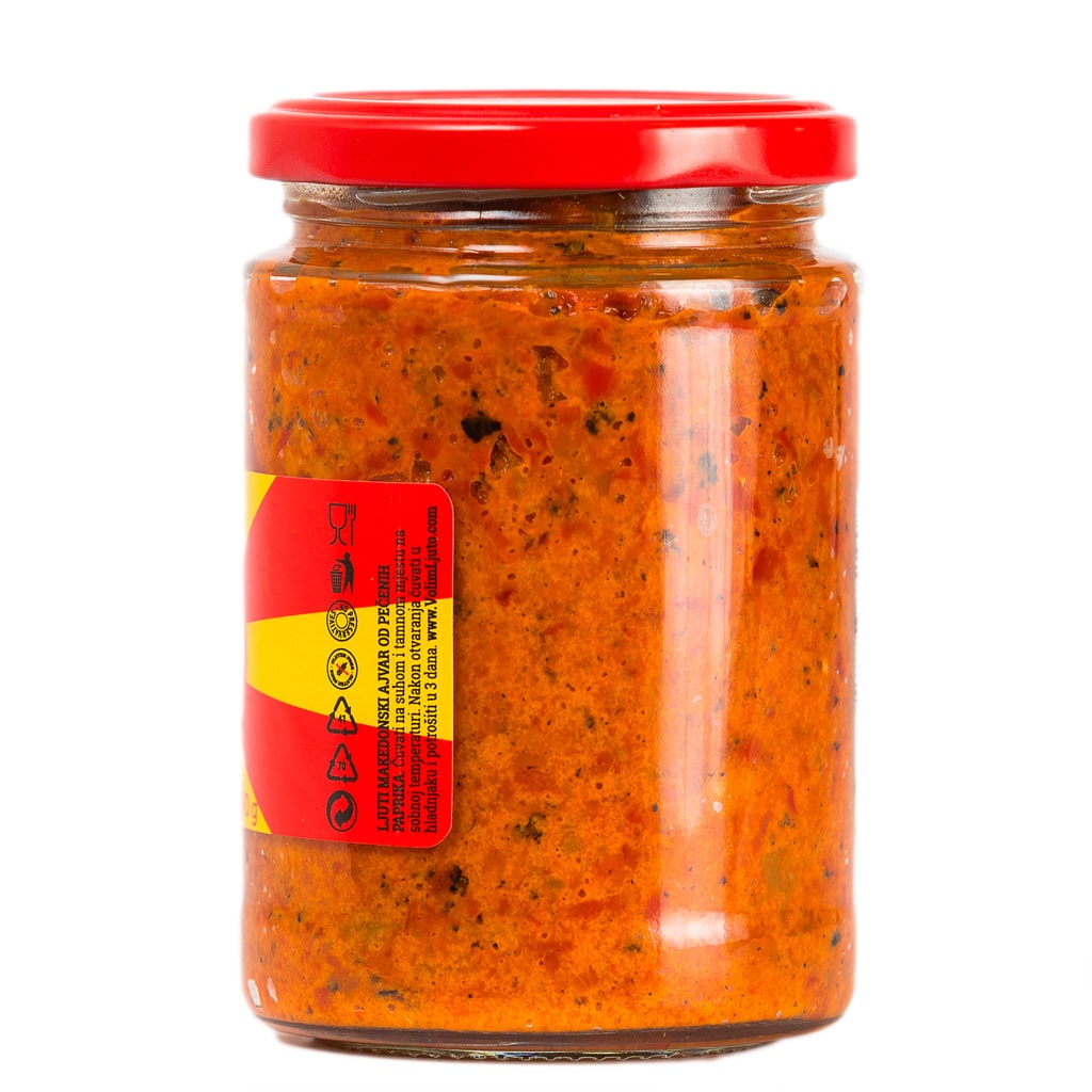 The Hot Ajvar - makedonski ljuti pečeni ajvar 290g 5 The Hot Ajvar 290g