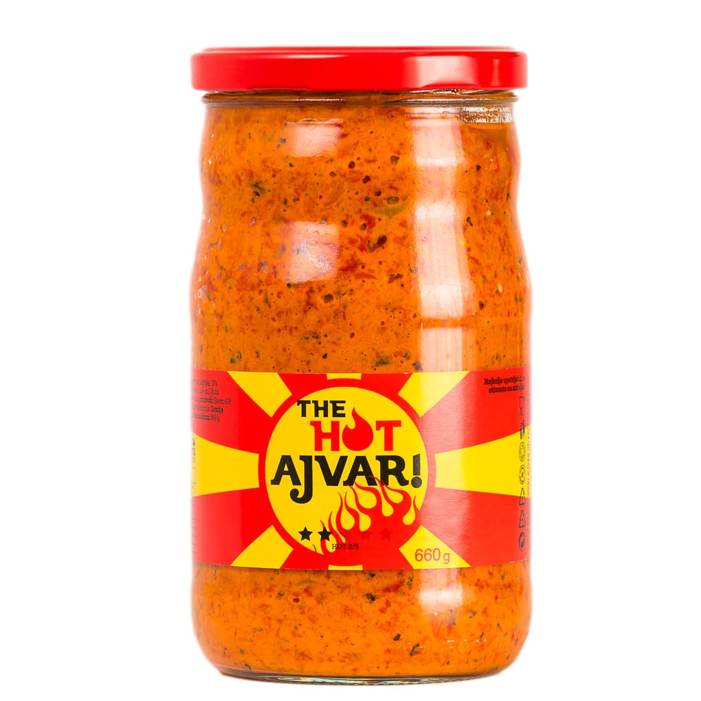 The Hot Ajvar - makedonski ljuti pečeni ajvar 660g 3 The Hot Ajvar 660g