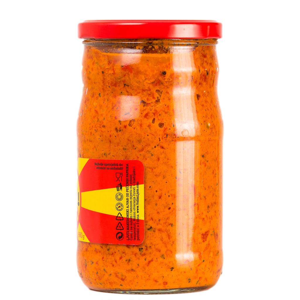 The Hot Ajvar - makedonski ljuti pečeni ajvar 660g 5 The Hot Ajvar 660g