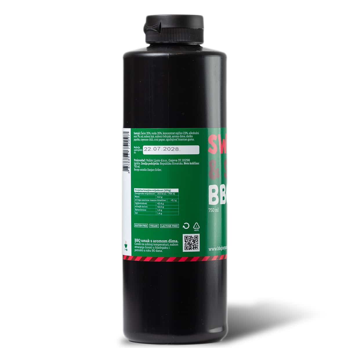 Sweet and Smoky BBQ umak 750ml 4 Sweet and Smoky BBQ umak 750ml