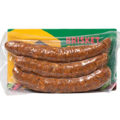 Brisket Cheddar Jalapeno Sausages 320g - BBQ Hot Yard 6 Brisket Cheddar Jalapeno Sausages 320g - BBQ Hot Yard