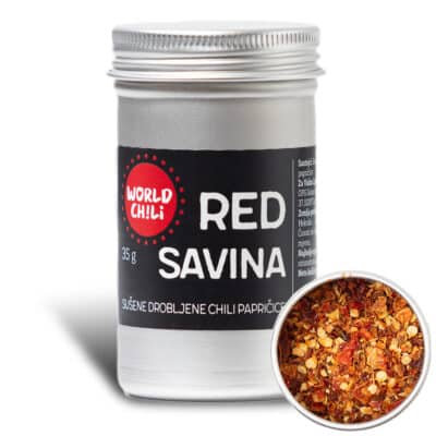 Red Savina sušene drobljene chili papričice 35g
