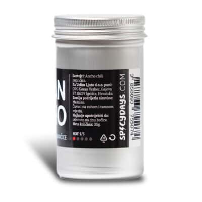 Ancho sušene drobljene chili papričice 35g