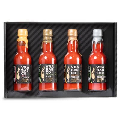 Ideje za božićne poklone - kombinacije za sve! 26 The Barrel Reserve series - poklon paket s 4 ljuta umaka