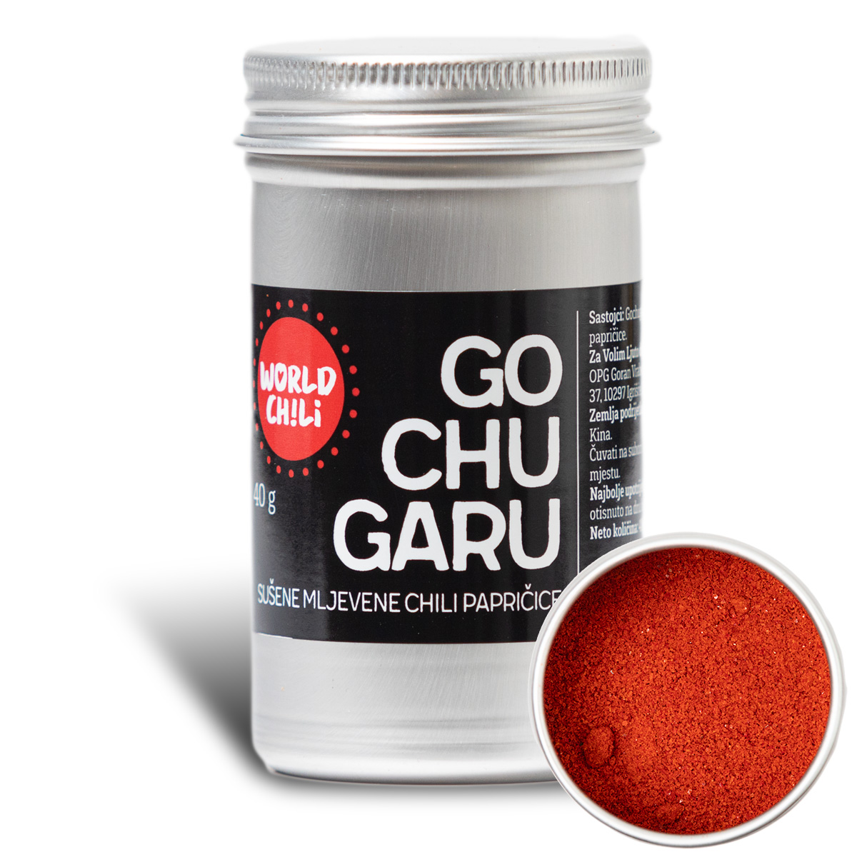 Gochugaru chili papričice sušene i mljevene 40g 3 Gochugaru chili papričice sušene i mljevene 40g