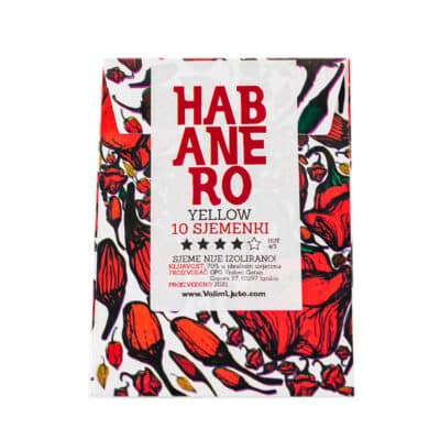 Habanero Yellow - Sjemenke chili papričica