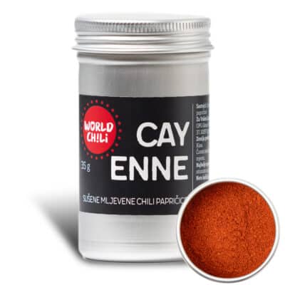 Cayenne sušene mljevene chili papričice 35g