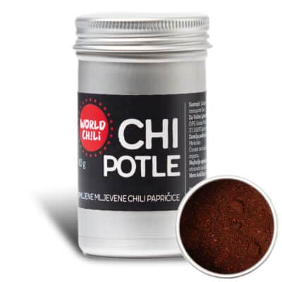 Chipotle dimljene i mljevene chili papričice 40g