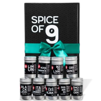 Poklon paketi za Božić - kombinacije za sve! 9 Aromatizirane soli - poklon paket aromatiziranih soli