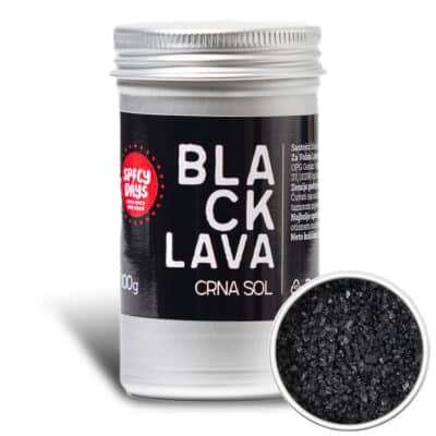 Black Lava sol 100g - crna sol