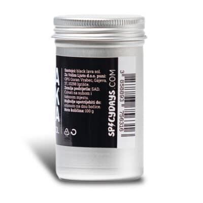 Black Lava sol 100g - crna sol