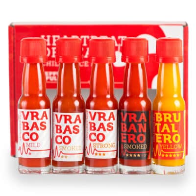 Heartbeat of Heat - travel hot sauce gift set - Pepper Pulse
