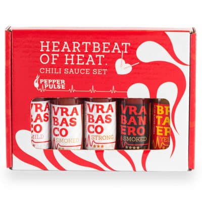 Heartbeat of Heat - travel hot sauce gift set - Pepper Pulse
