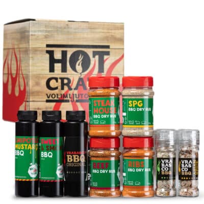BBQ Master Hot Crate - poklon paket u brandiranoj kartonskoj kutiji