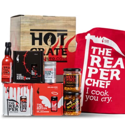 Brutality Hot Crate - poklon paket u brandiranoj kartonskoj kutiji