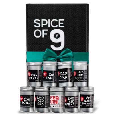 Poklon paketi za Božić - kombinacije za sve! 13 BBQ priča - poklon paket začina za roštilj